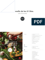 El Desafio de Los 21 Dias Libro de Recetas PDF