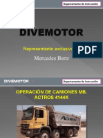 Operación de Camiones Mercedes Benz Actros 4144K