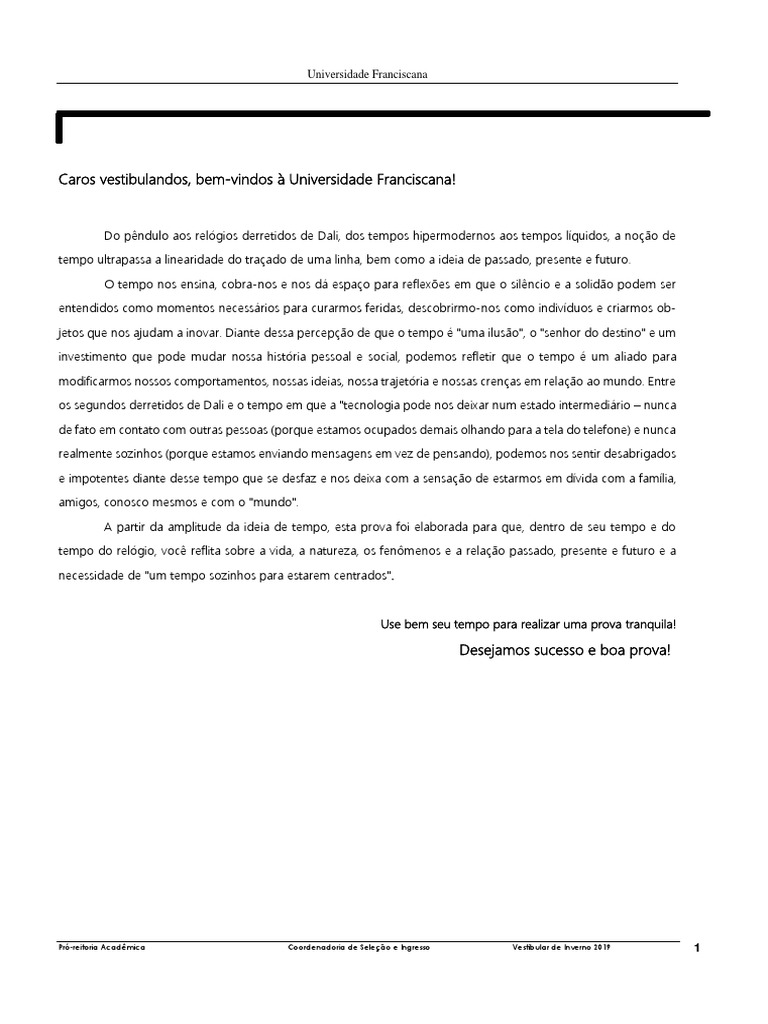 Reflexões sobre a Natureza do Tempo | PDF | Grande explosão | Tempo
