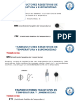 4-Transductores NTC y LDR