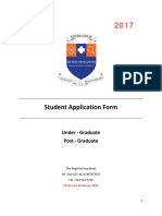 SMU Application Form Year 2017 PDF