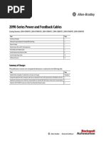 2090-Series Power and Feedback Cables: Installation Instructions