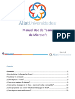 Uso Basico de TEAMS ALIAT PDF
