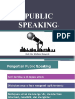 Public Speaking