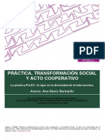 Practica Transformacion Social Acto Cooperativo Saenz 2008