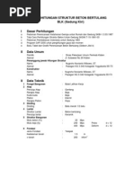 Download sample hitungan struktur beton bertulang by yudi6175 SN4671082 doc pdf
