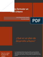 pautas para formular un Plan Urbano.pptx