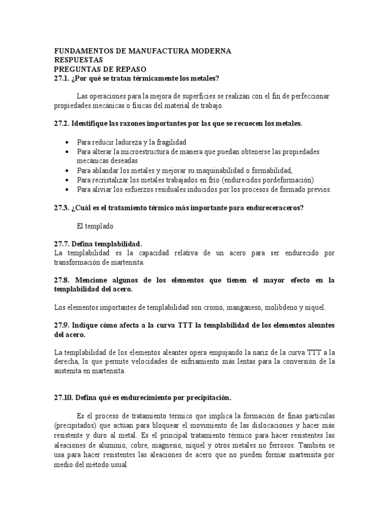 Cap 27 Preguntas De Repaso – Comparativa de Auditoría Informática y ...