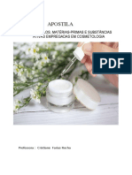 APOSTILA  veiculos-materias-primas-e-substancias-ativas-empregadas-em-cosmetologia