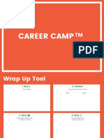 ALL Career Camp Worksheets PDF