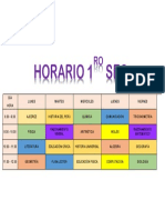 Horario 1rosec