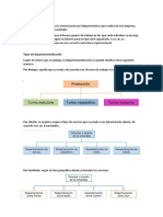 Departamentalizacion