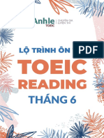 L Trình Ôn Thi Toeic Reading Tháng 6
