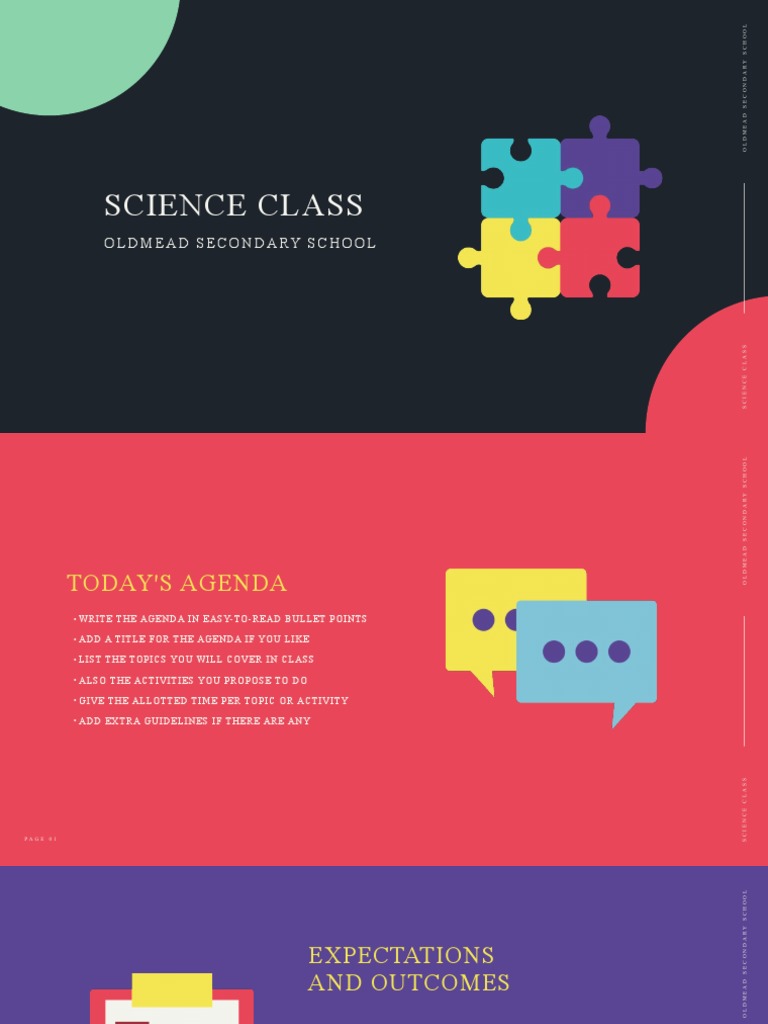 Colorful Simple Science Class Education Presentation | PDF | Concept ...