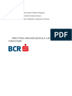 Structura Organizationala a BCR