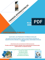 Finanzas Internacionales BALANZA DE PAGOS