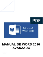 Manual Word 2016 avanzado