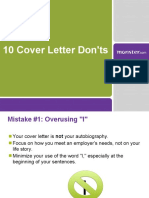 10coverletterdonts