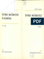 1966 - Andonie - Ed. St. - Istoria Matematicii vol-II