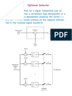 Optimum Detector PDF