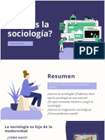 Origen de La Sociologia