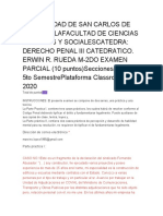 Examen Segundo Parcial Derecho 3