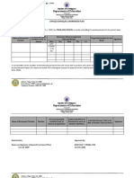 Department of Education: Office/ School/Clc Workweek Plan