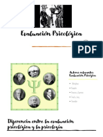 Evaluacion Psicologica Semana 1 y 2