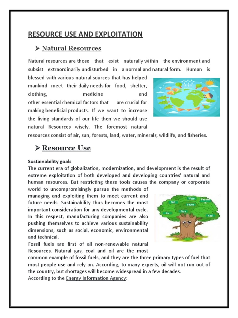Sustainable Management of Natural Resources | PDF | Resource | Recycling