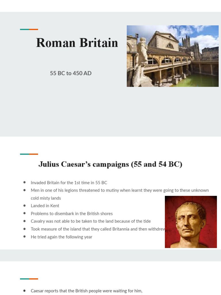 Roman Britain 55 Bc To 450 Ad Pdf Roman Britain Ancient Rome