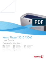 Xerox Phaser 3010 / 3040: User Guide Guide D'utilisation