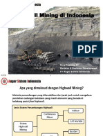 Highwall Mining di Indonesia