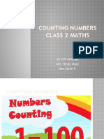 Counting Numbers Class 2 Maths: KV Ottapalam Mrs. Bindu Mary Mrs - Salini P
