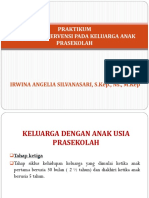 Praktikum Simulasi Intervensi Pada Keluarga Anak Prasekolah