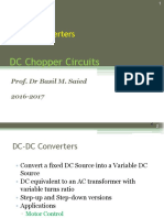 DC-DC Converters: Step-Down Operation and Modes