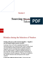 2.sourcing Mistakes