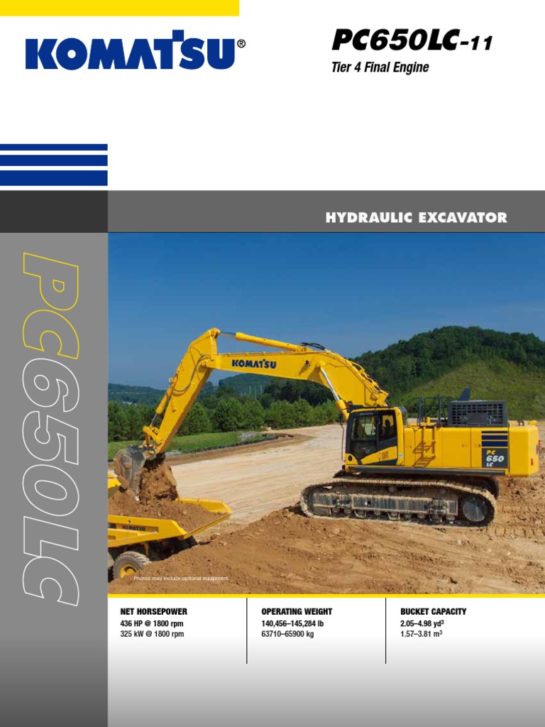 PC650LC: Tier 4 Final Engine | PDF | Horsepower | N Ox