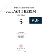 5.sinif Kurani Kerim Ders Kitabi Meb PDF