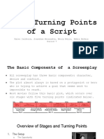 The 5 Turning Points of A Script: Tyler Calderon, Jonathan Hernandez, Merly Mejia, Nehla Nafsin Period 7