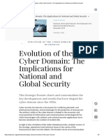 Evolution of The Cyber Domain - The Implications For National and Global Security