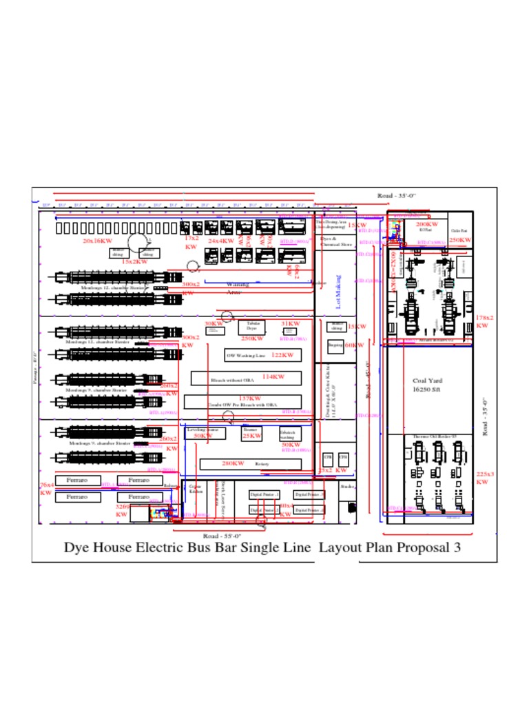 Electric Bus Bar Layout Proposal-Model | PDF | Energy Production ...