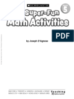 Share 50 - Super-Fun - Math - Activities - Grade - 5 PDF