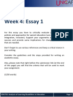 Assignment 1 - Brief Guidelines Week 4 PDF