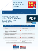 HDFC Retirement Savings Fund Leaflet - August 2019