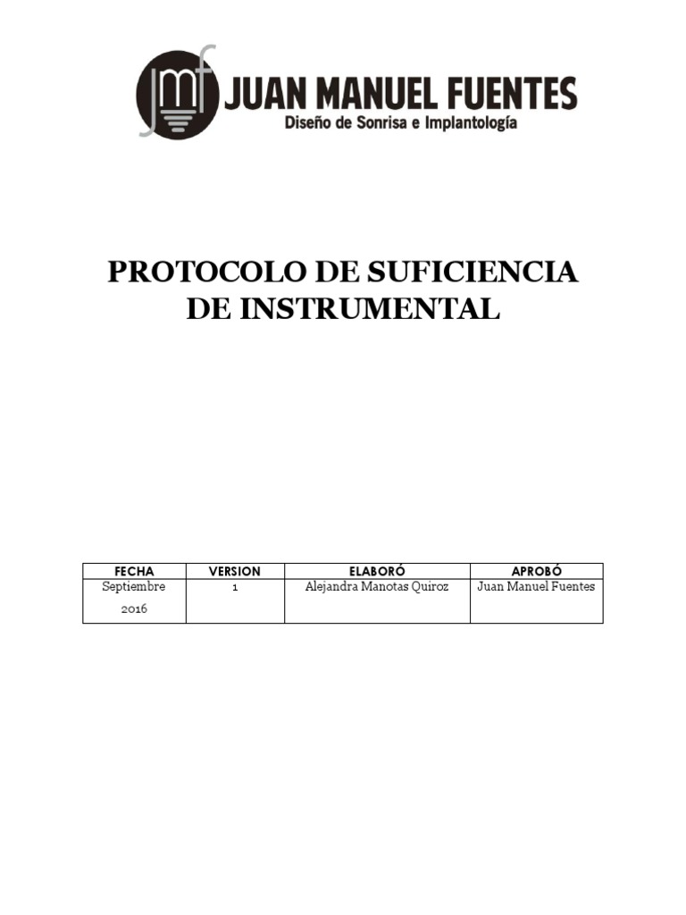 Ensuring Adequate Dental Instruments A Protocol for Instrument