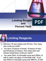 chemistry2 PercentYield ad LimitingReagent