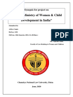 Synopsis - Women & Child Law - Aditya 1401