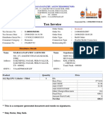 Tax Invoice: MAHAGANAPATHY AGENCIES (0000117438)