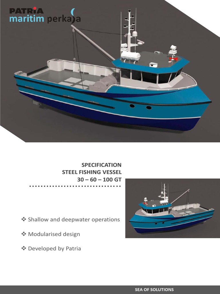 Brochure Fishing Vessel PDF | PDF | Ships | Watercraft