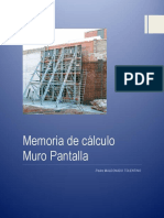 Memoria Descriptiva Muro Pantalla - EP PMALDONADO